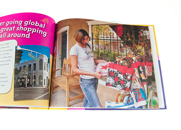 Full page image by Mona Makela in "Fashion", book by Jen Jones