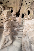 Bandelier Cliff dwellings 5 x 7 greeting card