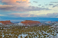 View from Anderson Overlook in Los Alamos 5 x 7 greeting card