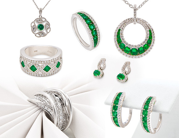 Jewelry photography by Mona Makela for Hartley Jewelers