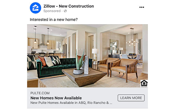 Advertisement by Pulte Homes, photography by Mona Makela
