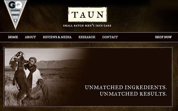 Lifestyle photography by Mona Makela in use by Taun Skin Care for Men