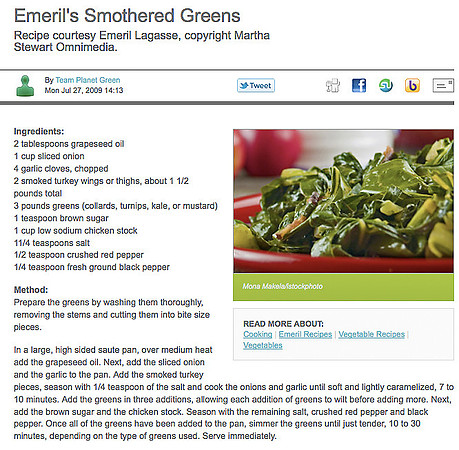 Image by Mona Makela illustrating Emeril Lagasse recipe - Martha Stewart Omnimedia
