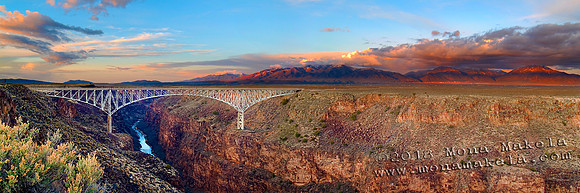 Rio Grande Gorge Bridge Limited Edition Canvas Print