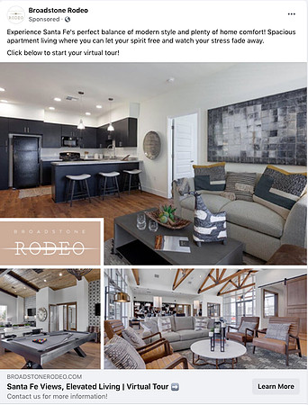 Broadstone Rodeo advertisement on social media, photos by Mona Makela Photography