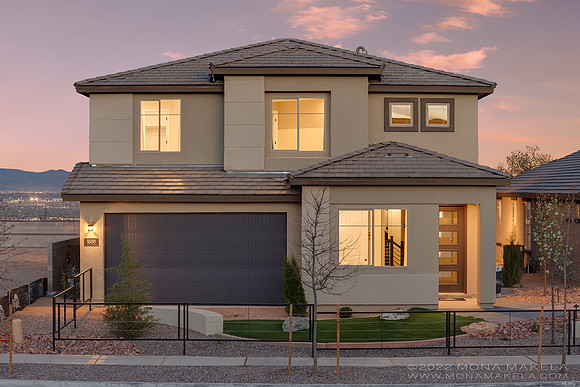 Park Place, model home by Pulte Homes. Photography by Mona Makela.
