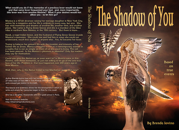 Book cover design and most of photography - photos by woman and the eagle by other photographers