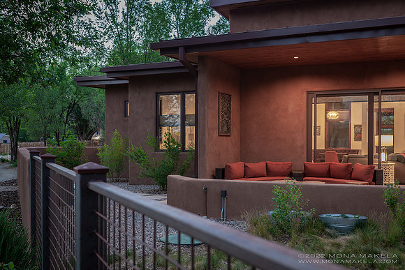 Home by Edge Architects, Taos New Mexico. Photography by Mona Makela.