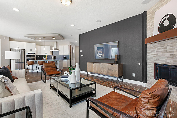 Park Place, model home by Pulte Homes. Photography by Mona Makela.