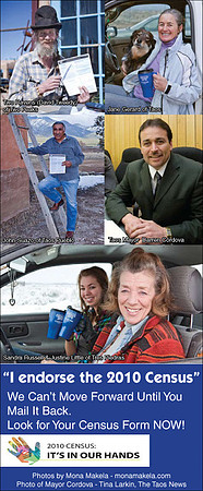 Census 2010 endorsement in Taos News